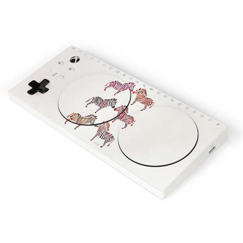 Cat Coq Rainbow Zebras Xbox Adaptive Controller Skin
