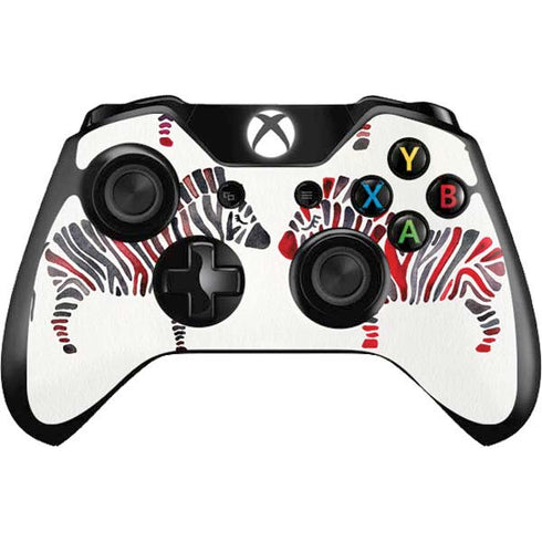 Cat Coq Rainbow Zebras Xbox One Controller Skin