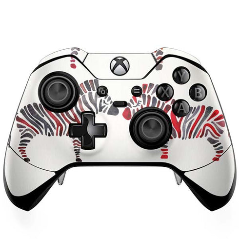 Cat Coq Rainbow Zebras Xbox One Elite Controller Skin