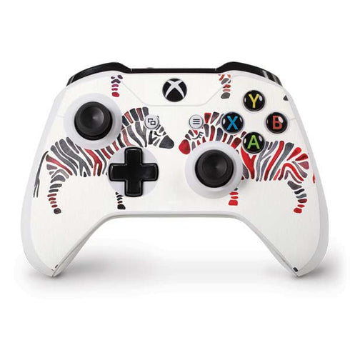 Cat Coq Rainbow Zebras Xbox One S Controller Skin