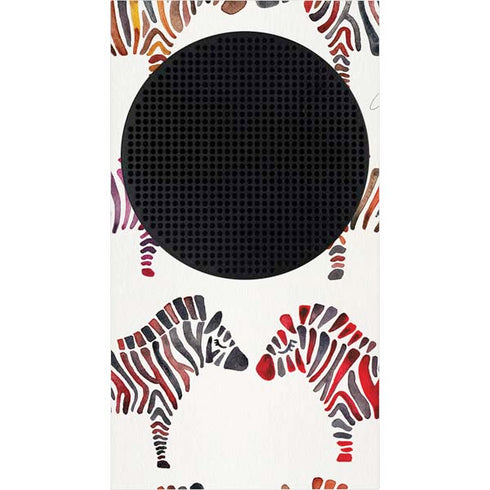 Cat Coq Rainbow Zebras Xbox Series S Bundle Skin