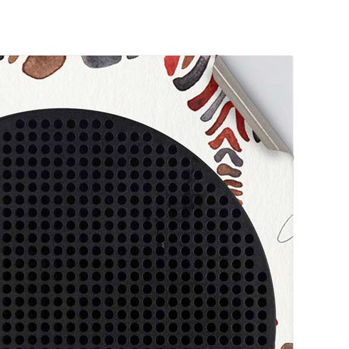 Cat Coq Rainbow Zebras Xbox Series S Console Skin