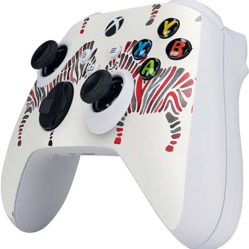 Cat Coq Rainbow Zebras Xbox Series S Controller Skin