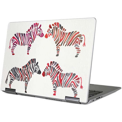 Cat Coq Rainbow Zebras Yoga 710 14in Skin