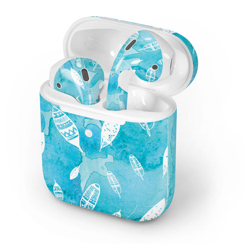 Raining Feathers Apple AirPods 2 Skin