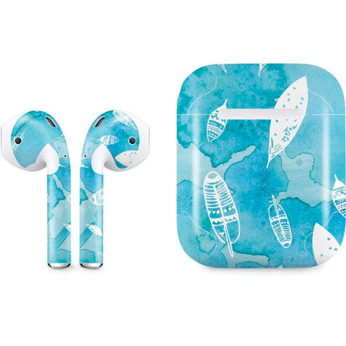 Raining Feathers Apple AirPods Skin
