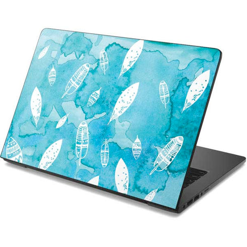Raining Feathers Dell Chromebook Skin
