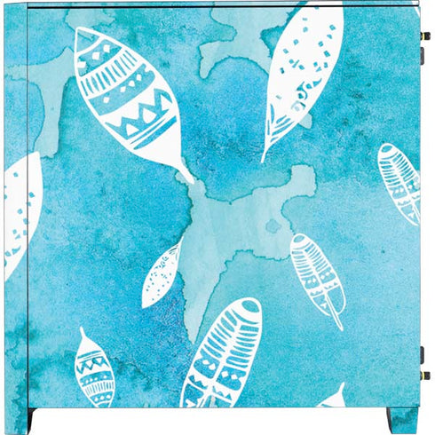 Raining Feathers Corsair 4000D Tempered Glass Mid-Tower ATX Case Skin