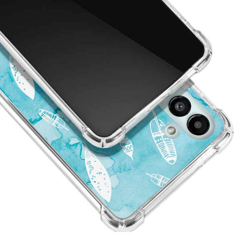 Raining Feathers Galaxy A13 5G Clear Case