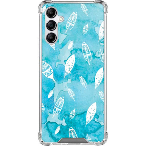 Raining Feathers Galaxy A15 5G Clear Case