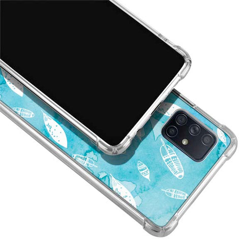 Raining Feathers Galaxy A51 5G Clear Case