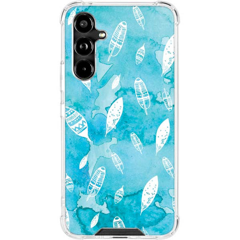Raining Feathers Galaxy A54 5G Clear Case