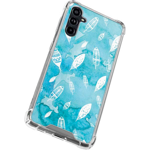 Raining Feathers Galaxy A54 5G Clear Case