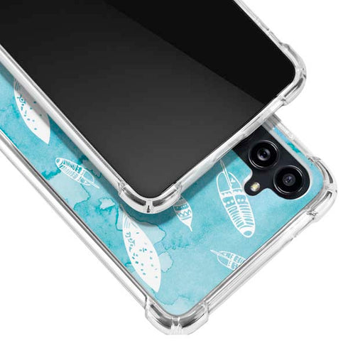 Raining Feathers Galaxy A54 5G Clear Case