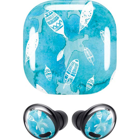 Raining Feathers Galaxy Buds Pro Skin