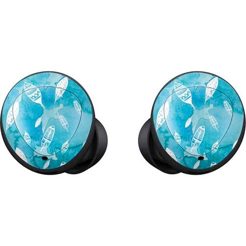 Raining Feathers Galaxy Buds Skin