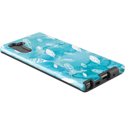 Raining Feathers Galaxy Note 10 Pro Case