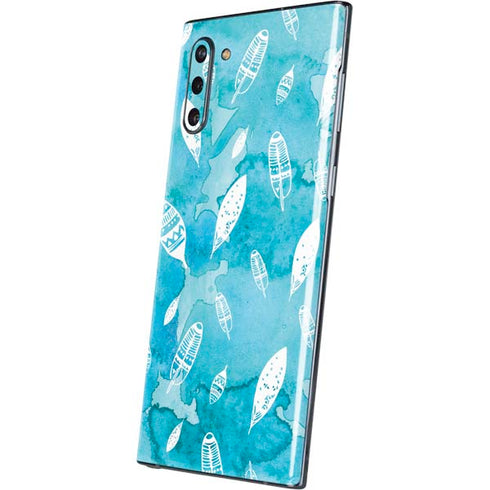 Raining Feathers Galaxy Note 10 Skin
