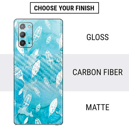 Raining Feathers Galaxy Note20 5G Skin