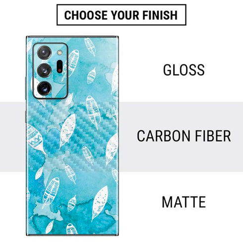 Raining Feathers Galaxy Note20 Ultra 5G Skin