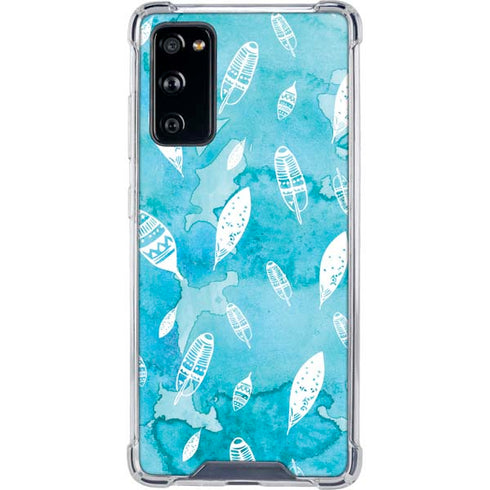 Raining Feathers Galaxy S20 FE Clear Case