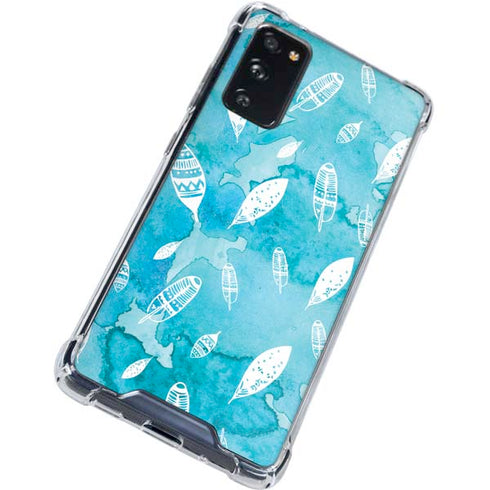 Raining Feathers Galaxy S20 FE Clear Case
