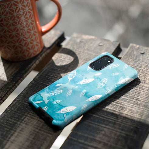 Raining Feathers Galaxy S20 Pro Case