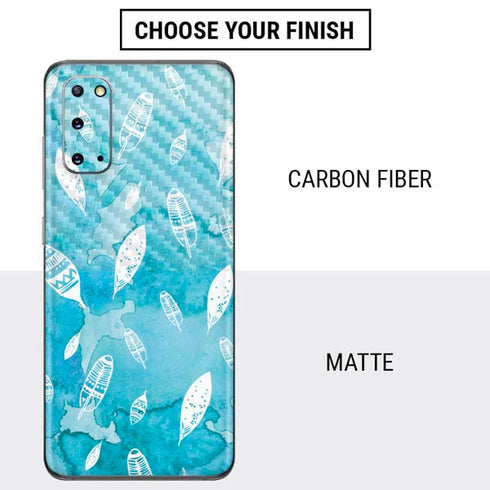 Raining Feathers Galaxy S20 Skin