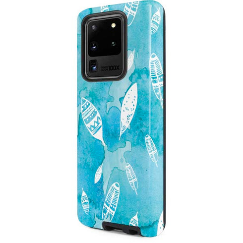 Raining Feathers Galaxy S20 Ultra 5G Pro Case