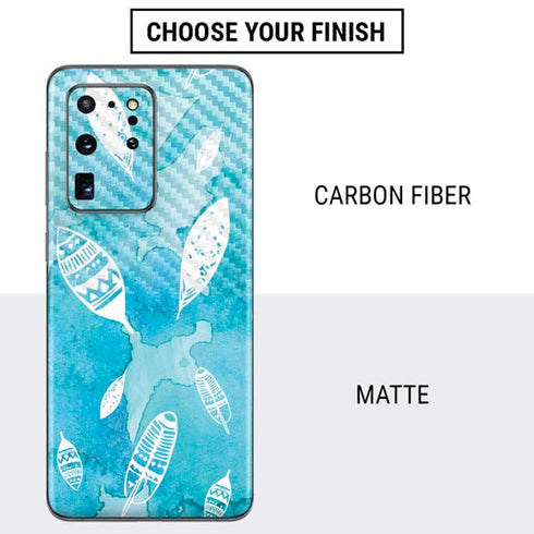 Raining Feathers Galaxy S20 Ultra 5G Skin