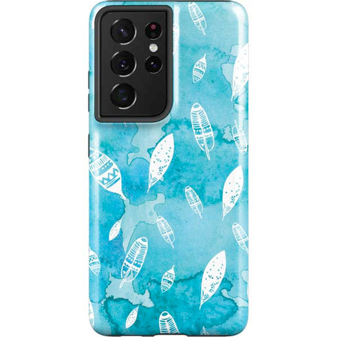 Raining Feathers Galaxy S21 Ultra 5G Pro Case