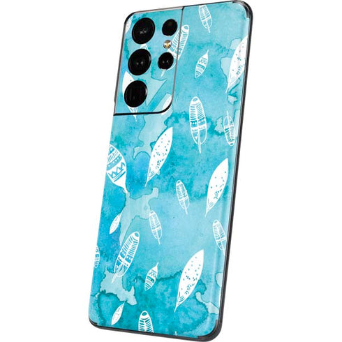 Raining Feathers Galaxy S21 Ultra 5G Skin