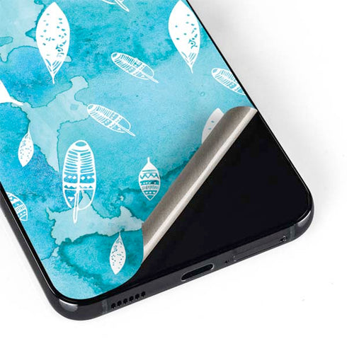 Raining Feathers Galaxy S22 Plus Skin