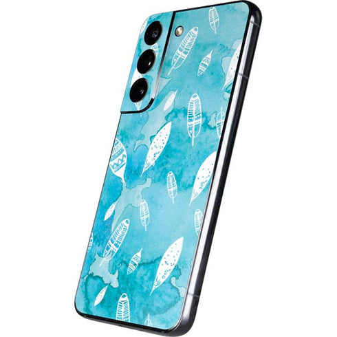 Raining Feathers Galaxy S22 Skin