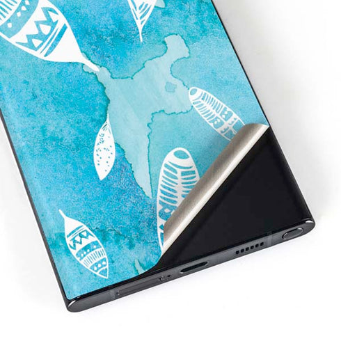 Raining Feathers Galaxy S23 Ultra Skin