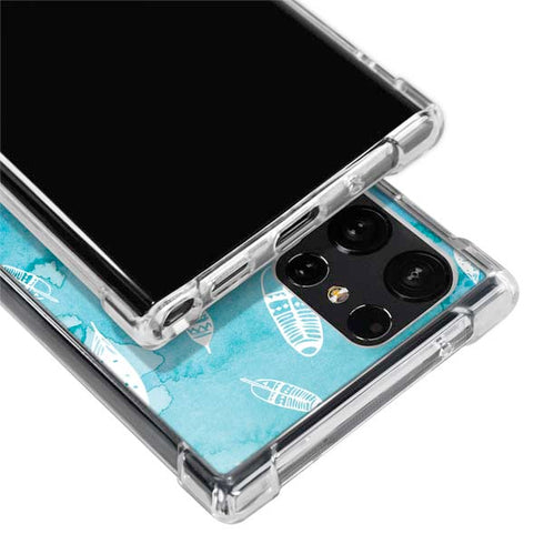 Raining Feathers Galaxy S24 Ultra Clear Case