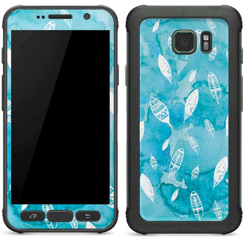 Raining Feathers Galaxy S7 Active Skin