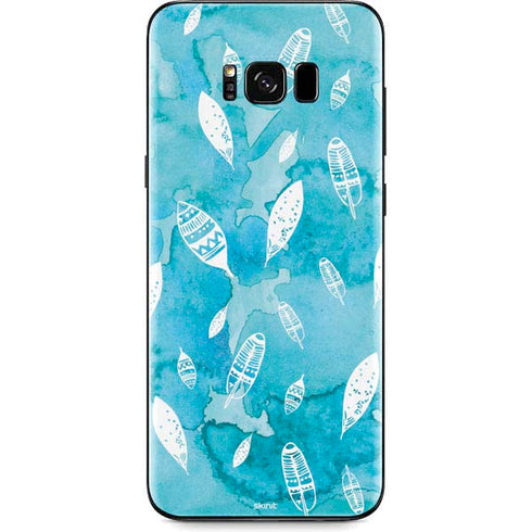 Raining Feathers Galaxy S8 Plus Skin