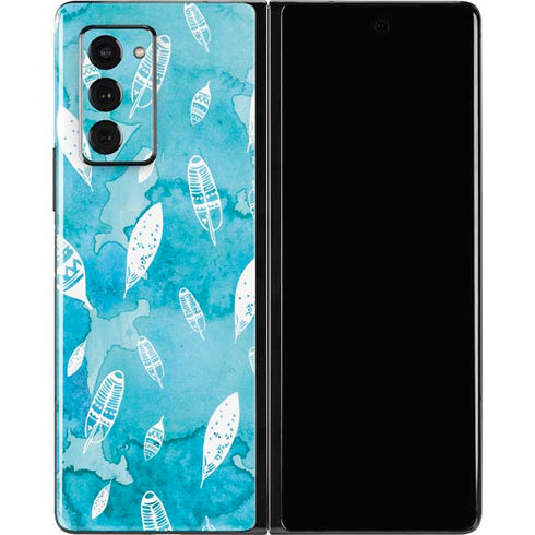 Raining Feathers Galaxy Z Fold2 5G Skin