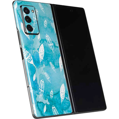 Raining Feathers Galaxy Z Fold2 5G Skin