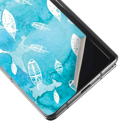 Raining Feathers Galaxy Z Fold2 5G Skin