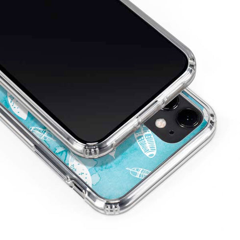 Raining Feathers iPhone 11 Clear Case