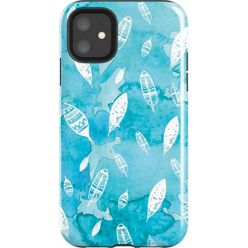 Raining Feathers iPhone 11 Impact Case
