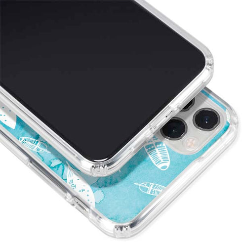 Raining Feathers iPhone 11 Pro Clear Case