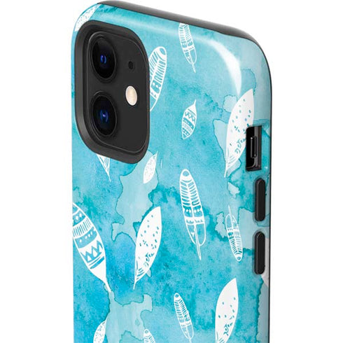 Raining Feathers iPhone 12 Mini Impact Case