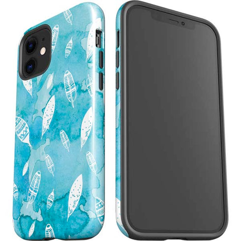 Raining Feathers iPhone 12 Mini Impact Case