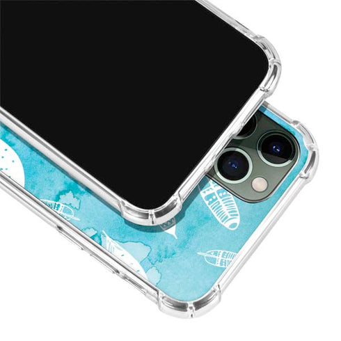 Raining Feathers iPhone 12 Pro Max Clear Case