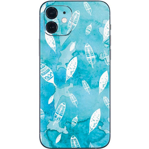 Raining Feathers iPhone 12 Skin