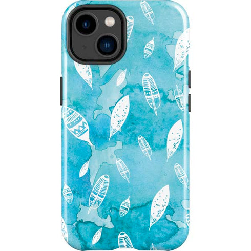 Raining Feathers iPhone 15 Plus Impact Case