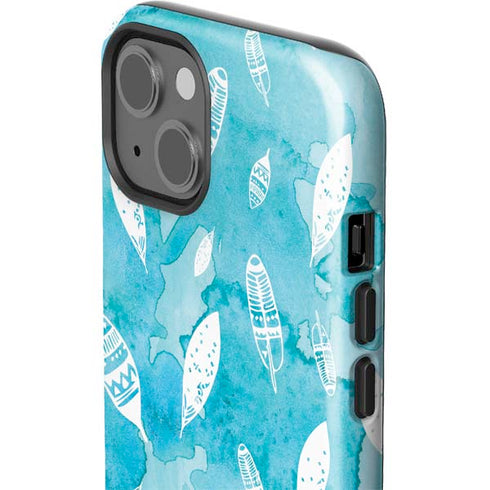 Raining Feathers iPhone 14 Plus Impact Case